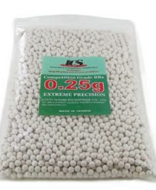 4000 Billes Airsoft Blanches 0.25 g ICS