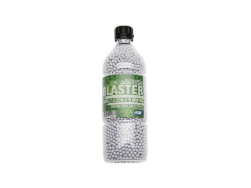 6000 Billes Airsoft 0.20 g blanches Blaster