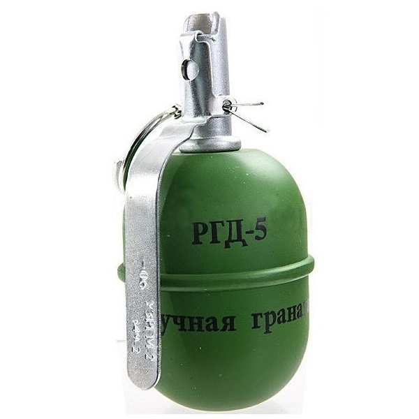 Fausse Grenade militaire en plastique