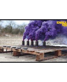 Fumigene Enola Gaye EG18 Assault Smoke Ring pull Violet