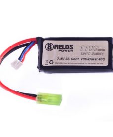 Batterie 8fields LiPo 7.4V 1100 mAh 20/40C