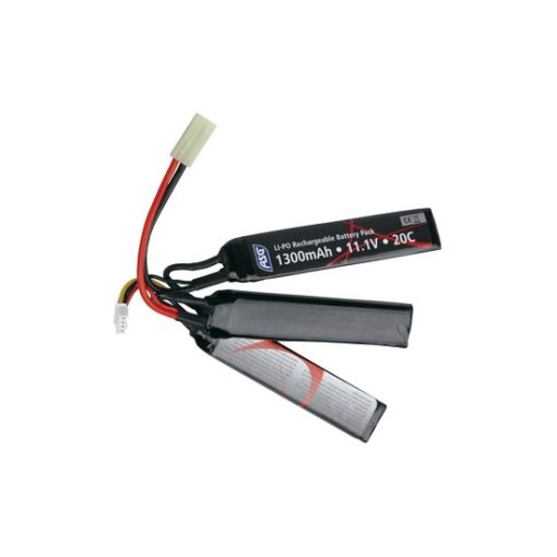 Batterie LiPo 11.1V 1300 mAh sticks 3 cellules