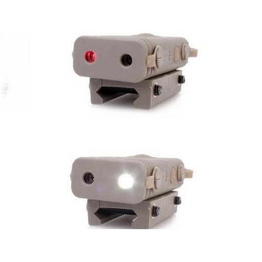 Boitier PEQ 10 Tan pro LED et laser rouge Emerson