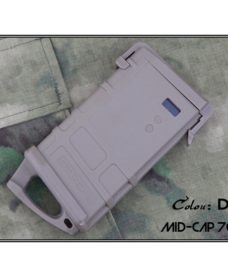 Chargeur Mid-Cap M4 AEG Type PMAG 70 Billes Tan