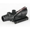 Lunette ACOG 4X vraie fibre optique pour Airsoft