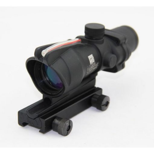 Lunette ACOG Airsoft zoom 4x32 fibre optique