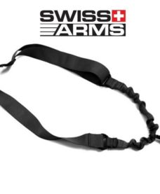 Sangle Airsoft 1 point Swiss Arms noire