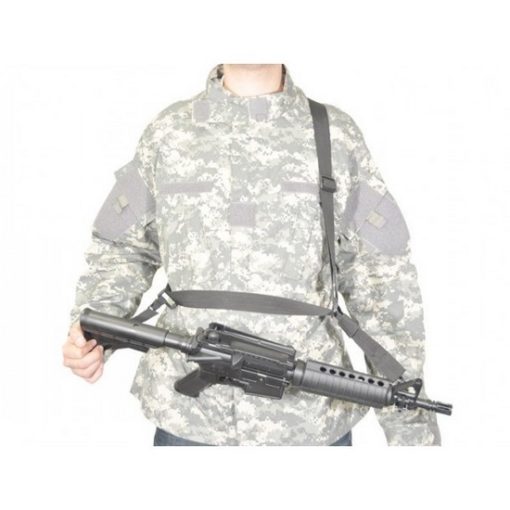Sangle Airsoft 3 points Swiss Arms noire