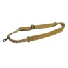 Sangle bungee tactique 1 point tan DUKE