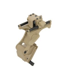 Adaptateur plaque NVG pour casque tactique Tan