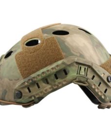 Casque tactique Airsoft FAST PJ Molette Atacs Foliage