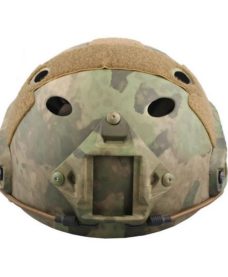 Casque tactique Airsoft FAST PJ Molette Atacs Foliage