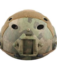 Casque tactique Airsoft FAST PJ Molette Atacs Foliage