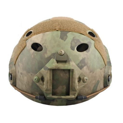 Casque tactique Airsoft FAST PJ Molette Atacs Foliage