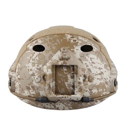 Casque tactique Airsoft FAST PJ Molette Digital Desert