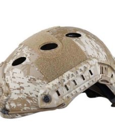 Casque tactique Airsoft FAST PJ Molette Digital Desert