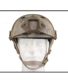 Casque tactique Airsoft FAST PJ Molette Kryptek Highlander