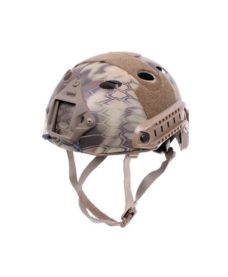 Casque tactique Airsoft FAST PJ Molette Kryptek Highlander