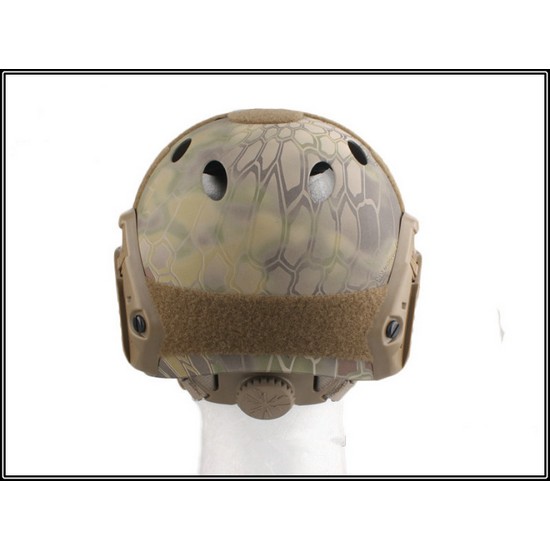 Casque tactique Airsoft EXF BUMP Kryptek Highlander