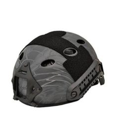 Casque tactique Airsoft FAST PJ Molette Kryptek Typhon