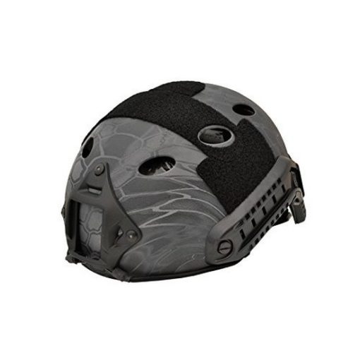 Casque tactique Airsoft FAST PJ Molette Kryptek Typhon