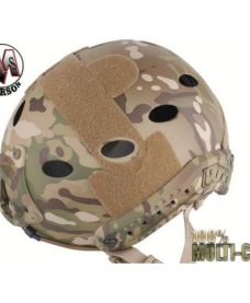 Casque tactique Airsoft FAST PJ Molette MultiCam