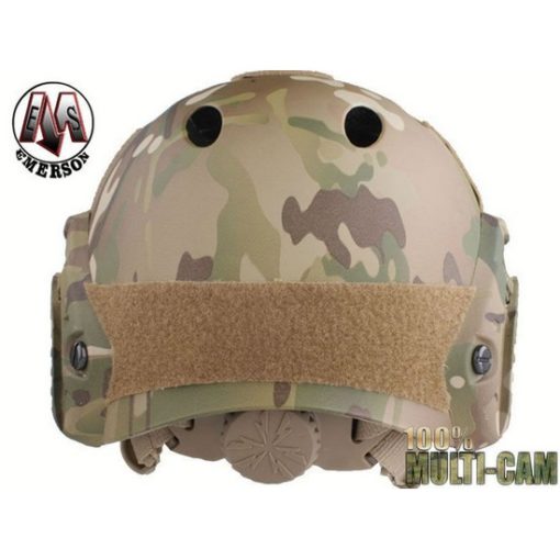 Casque tactique Airsoft FAST PJ Molette MultiCam