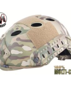 Casque tactique Airsoft FAST PJ Molette MultiCam