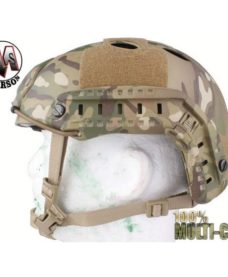 Casque tactique Airsoft FAST PJ Molette MultiCam