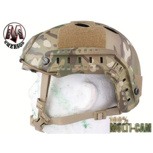 Casque tactique Airsoft FAST PJ Molette MultiCam