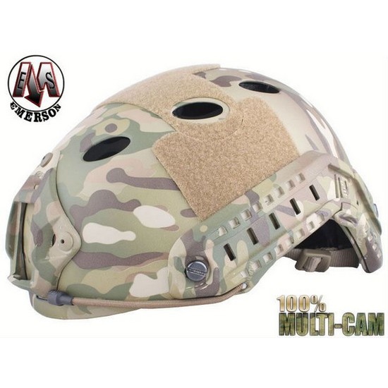 Casque tactique Airsoft FAST PJ Multicam