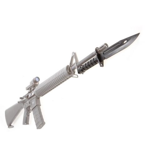 Couteau baionette Airsoft type M9 avec fourreau