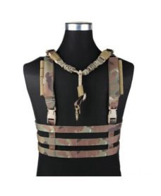 Gilet léger Airsoft molle low profile Multicam