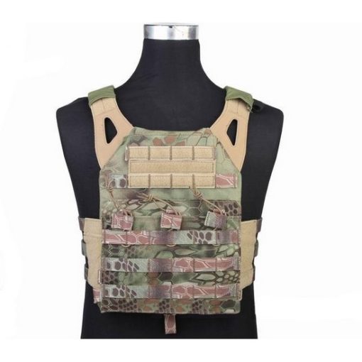 Gilet tactique Airsoft JPC avec plaques Kryptek Mandrake