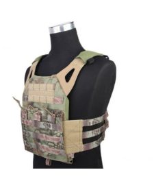 Gilet tactique Airsoft JPC avec plaques Kryptek Mandrake