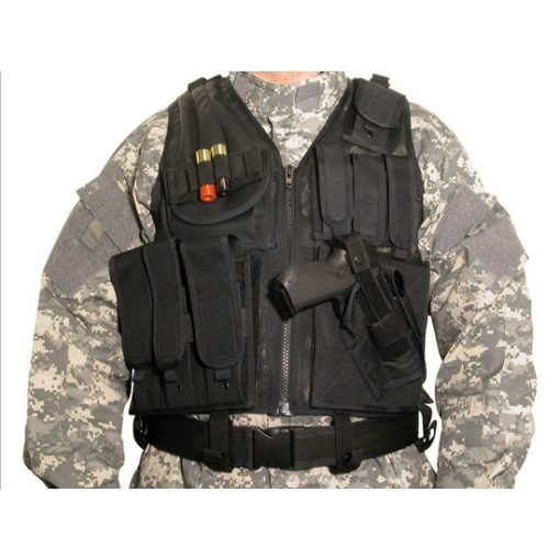 Gilet tactique BT4 Airsoft Noirr Swiss Arrms