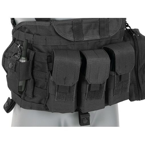 Gilet tactique noir Airsoft DUKE Commando Recon