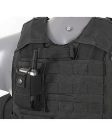 Gilet tactique noir Airsoft DUKE Multipoches