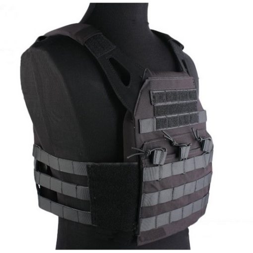 Gilet tactique noir Airsoft JPC