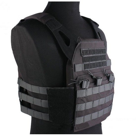 Gilet Tactique HUNTVP – Système MOLLE, Taille Réglable 95-125 Cm – Nylon 1000D, Poches Amovibles