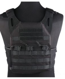 Gilet tactique noir Airsoft JPC