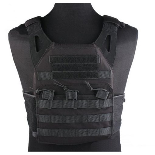 Gilet tactique noir Airsoft JPC