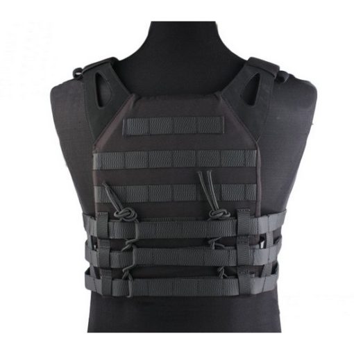 Gilet tactique noir Airsoft JPC