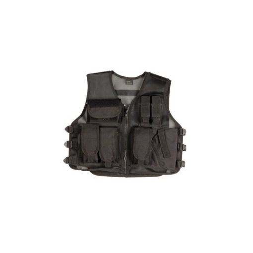 Gilet tactique noir Airsoft Strike Recon