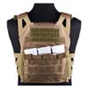 Gilet tactique tan Airsoft JPC avec plaques Emerson