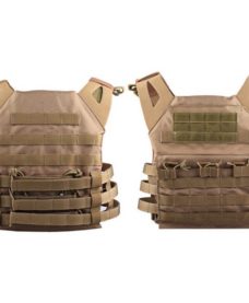 Gilet tactique tan Airsoft JPC avec plaques Emerson