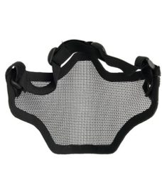 Grille protection bas-visage Airsoft noire Emerson