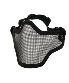 Grille protection bas-visage Airsoft noire Emerson