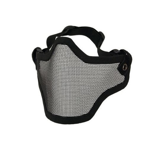 Grille protection bas-visage Airsoft noire Emerson