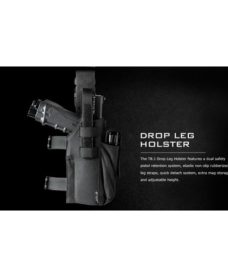 Holster Airsoft de cuisse Tiberius Deluxe Semi Rigide